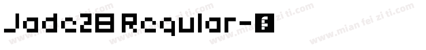 Jade2B Regular字体转换